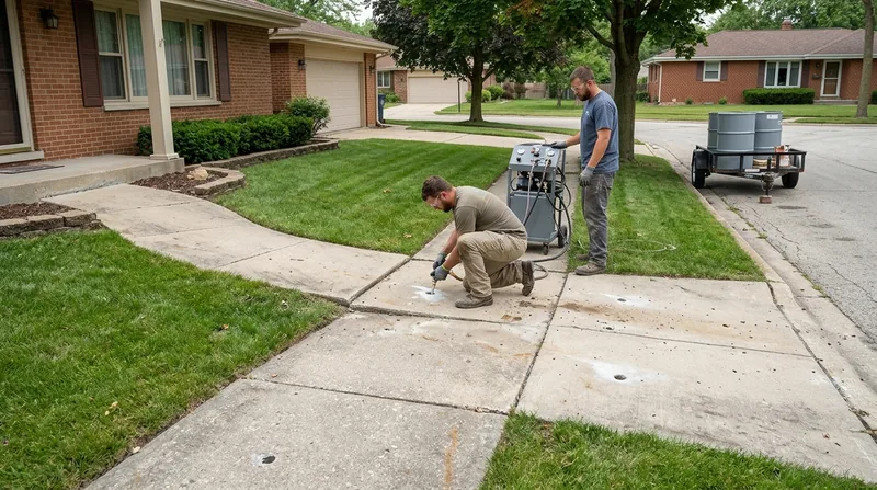 Concrete Leveling & Slab Lifting Aurora